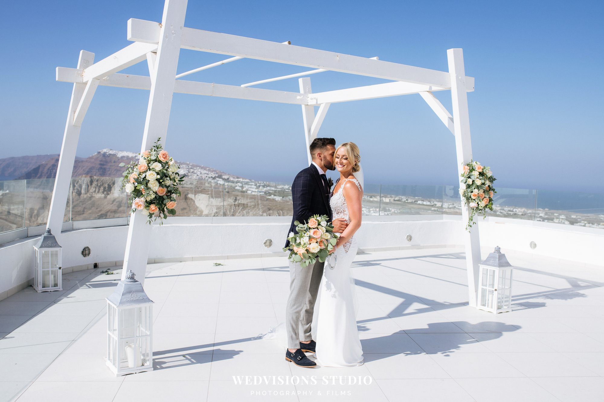 Book your wedding day in Santo Winery Santorini 