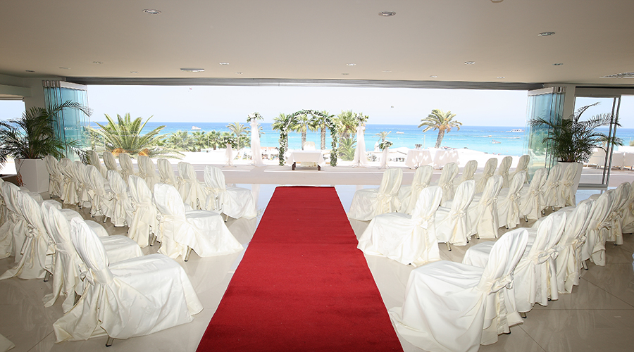 Book your wedding day in Vrissiana Beach Hotel Protaras