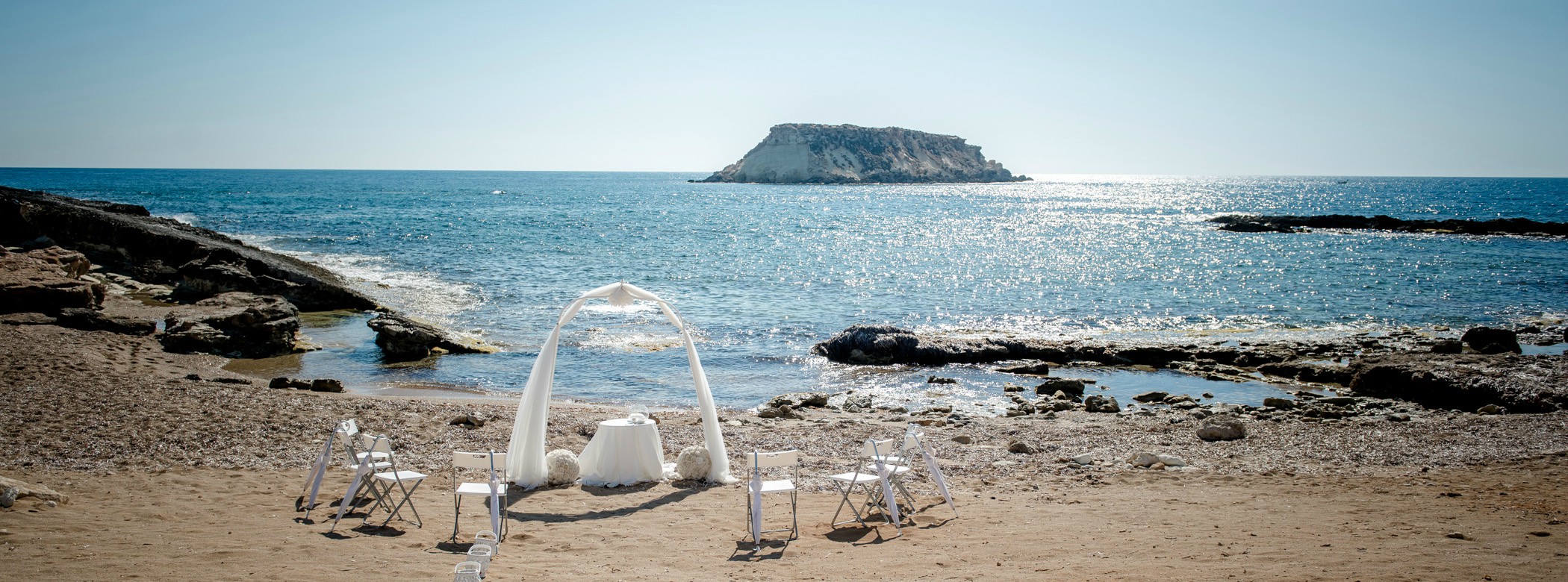 Book your wedding day in Pegeia St. George Beach