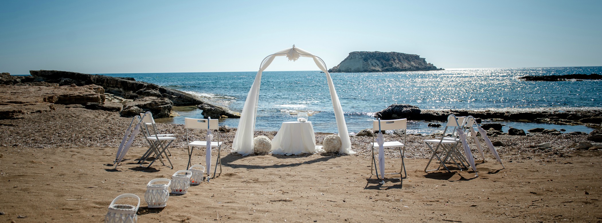 Book your wedding day in Pegeia St. George Beach