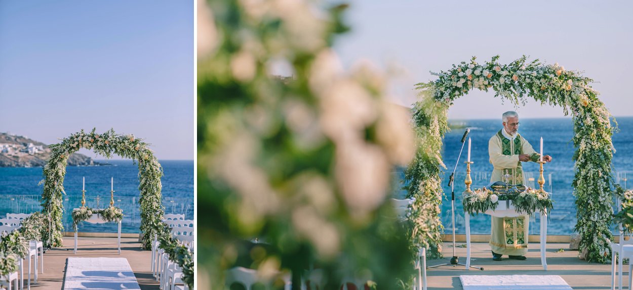 Book your wedding day in Saint John Mykonos Beach Resort