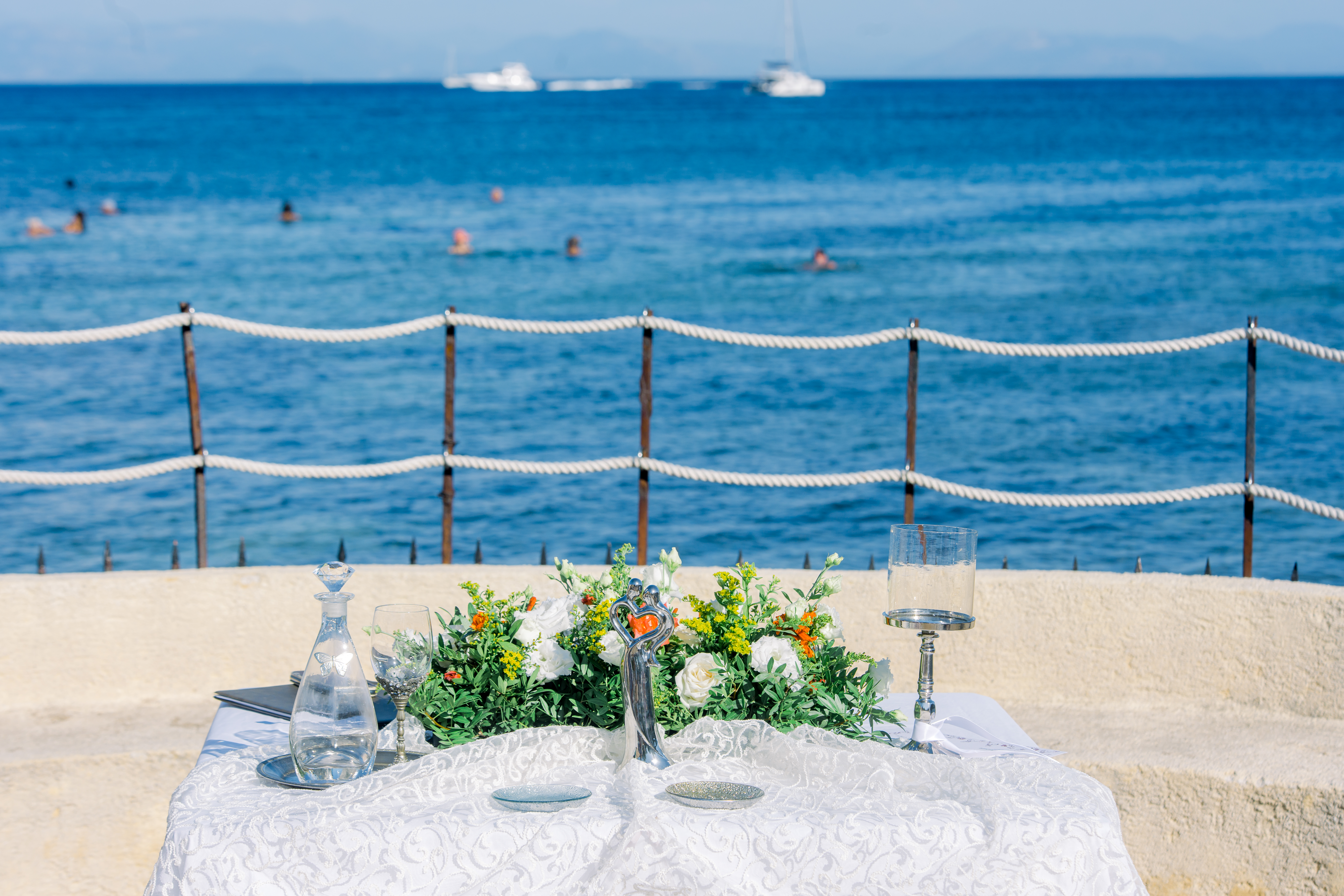 Book your wedding day in Royal Baths Mon Repos - Corfu