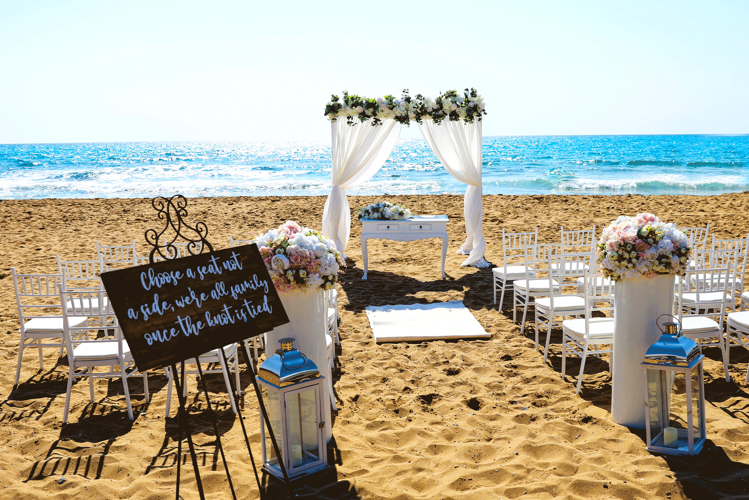 Book your wedding day in Paphos Beach