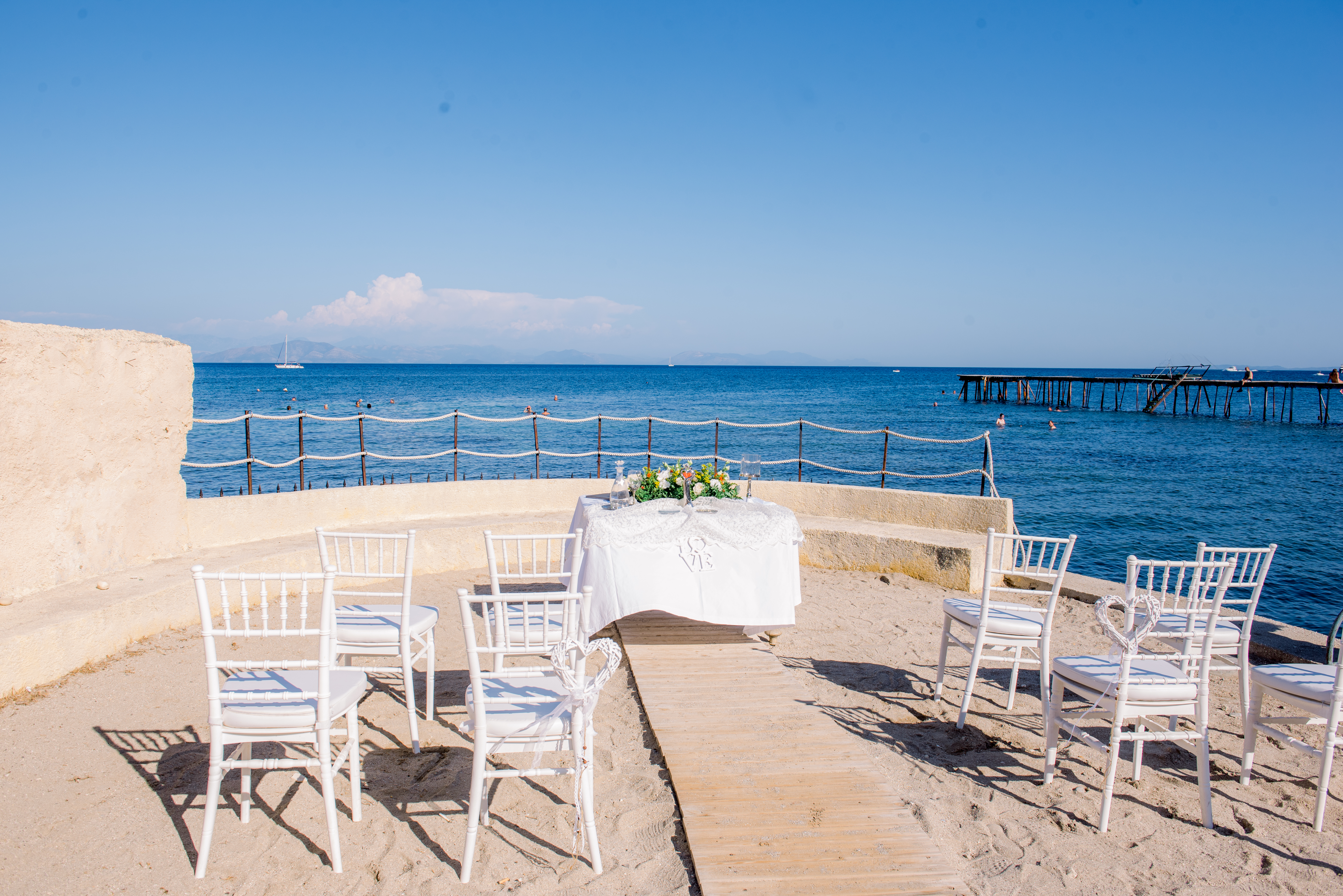 Book your wedding day in Royal Baths Mon Repos - Corfu