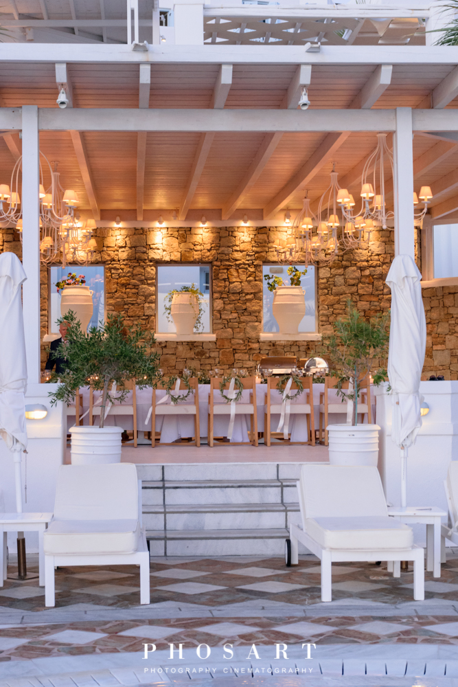 Book your wedding day in Saint John Mykonos Beach Resort