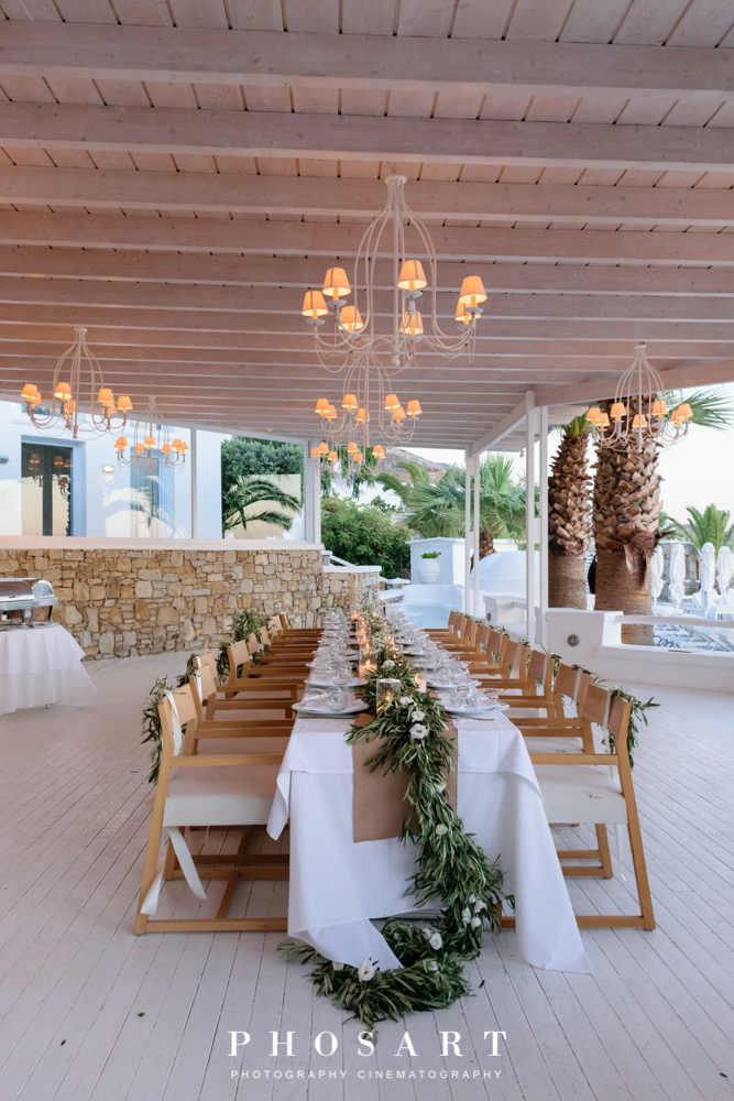 Book your wedding day in Saint John Mykonos Beach Resort
