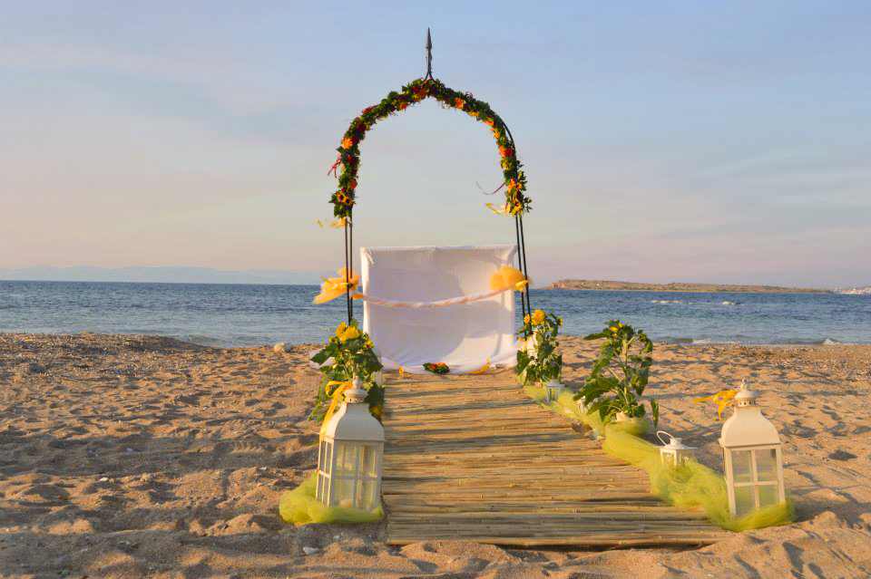 Book your wedding day in Oasis Scala Beach Hotel Agistri