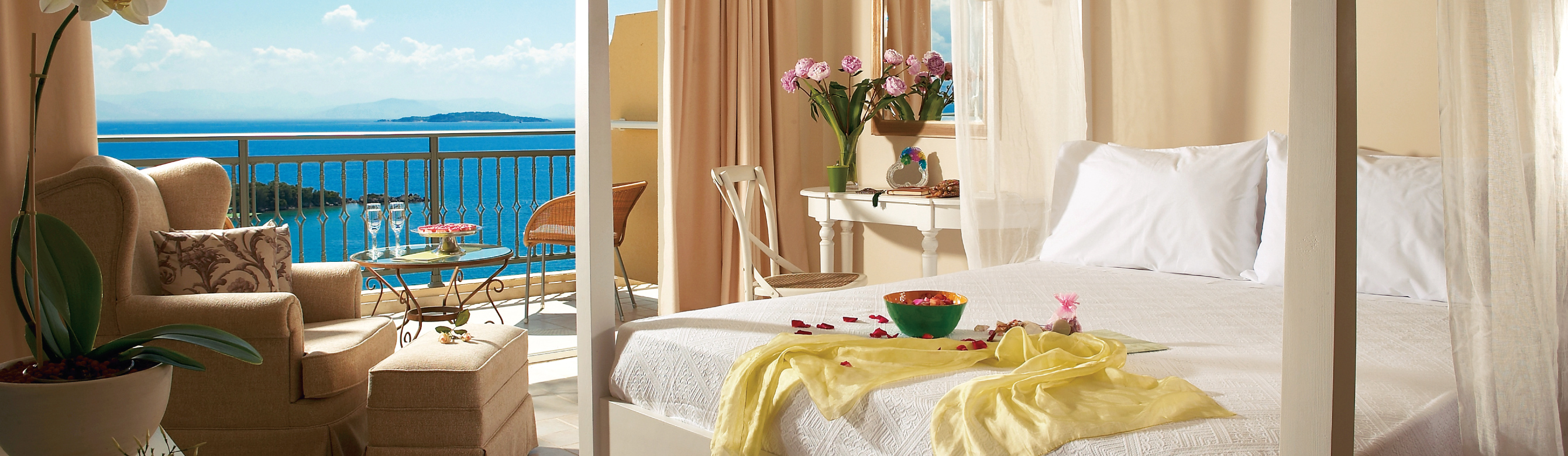 Book your wedding day in Grecotel Eva Palace Luxury Resort Corfu