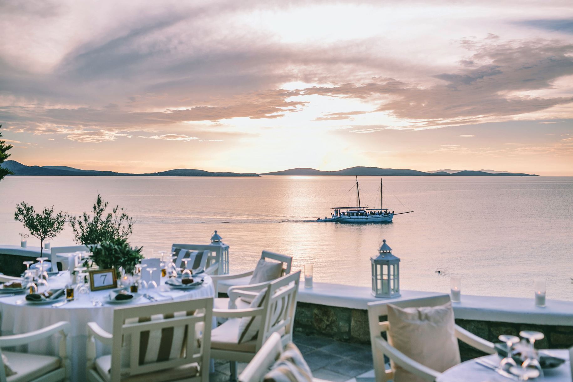 Book your wedding day in Saint John Mykonos Beach Resort