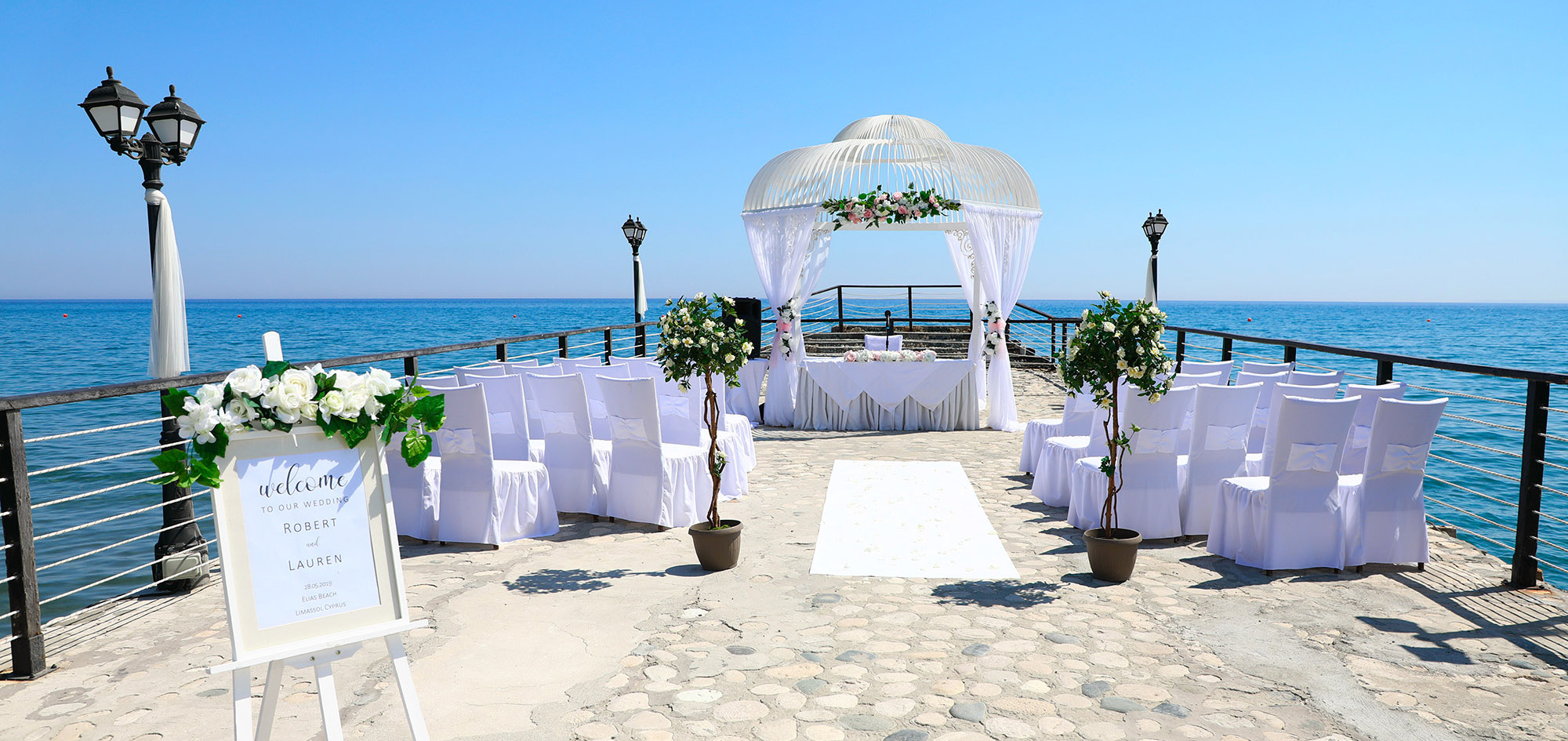 Book your wedding day in Elias Beach Hotel Limassol