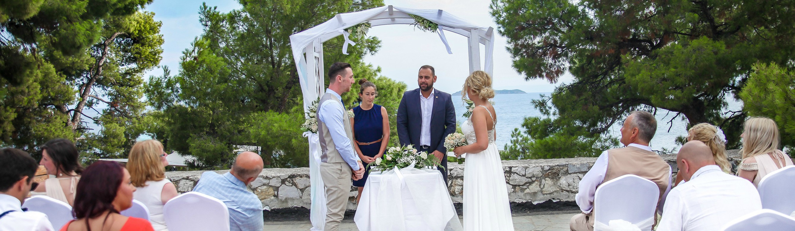 Book your wedding day in Bourtzi Open Theatre Skiathos