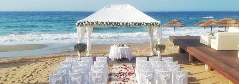 Book your wedding day in Amirandes, Grecotel Exclusive Resort 
