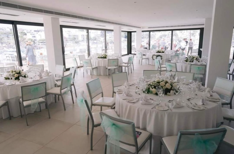 Book your wedding day in Club Nautico - Yacht Club