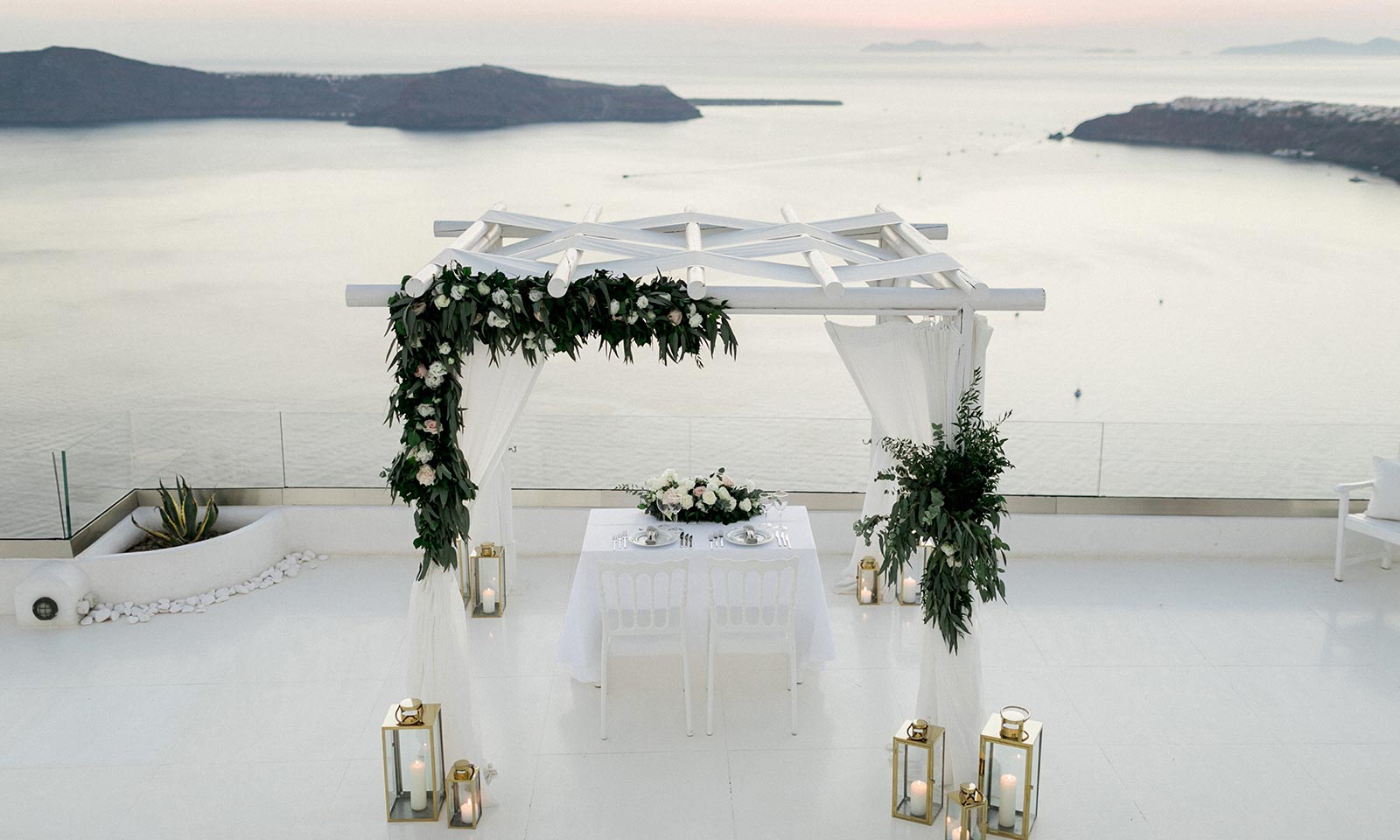 Book your wedding day in Andromeda Villas 