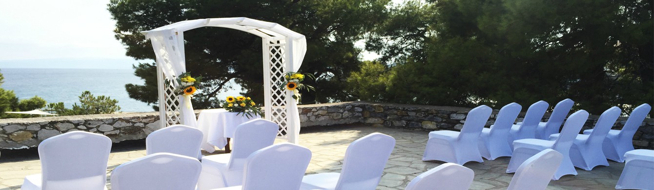 Book your wedding day in Bourtzi Open Theatre Skiathos