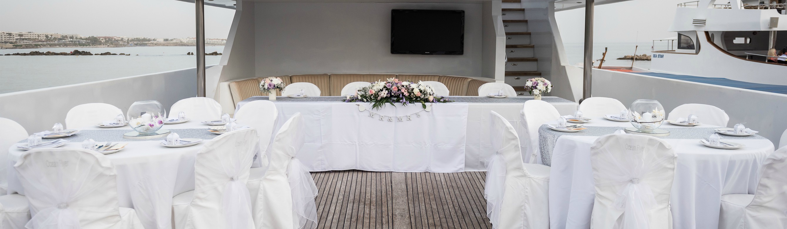 Book your wedding day in An Exclusive Yacht Wedding – “Sea Star”- Paphos