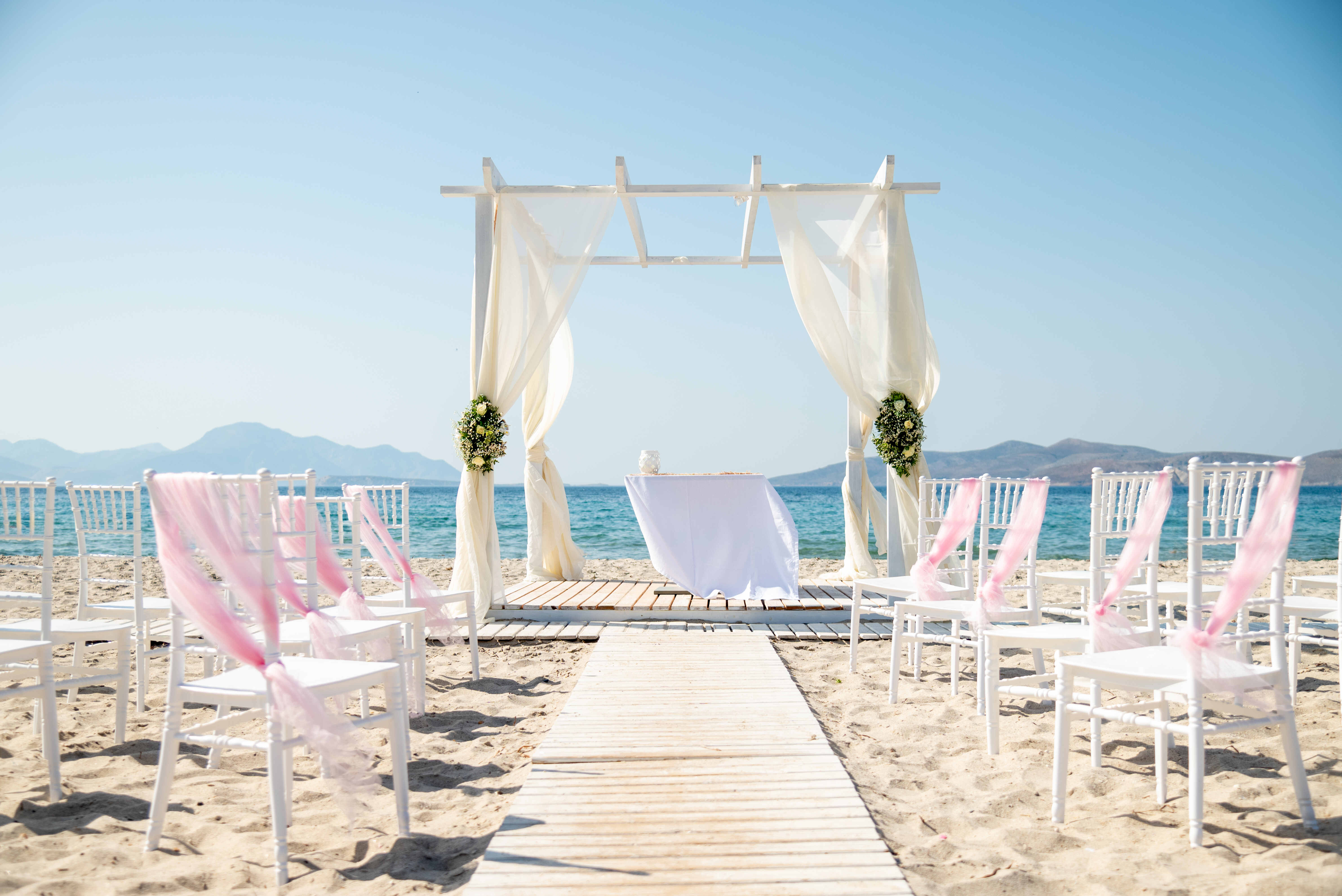 Book your wedding day in Atlantica Marmari Beach Kos