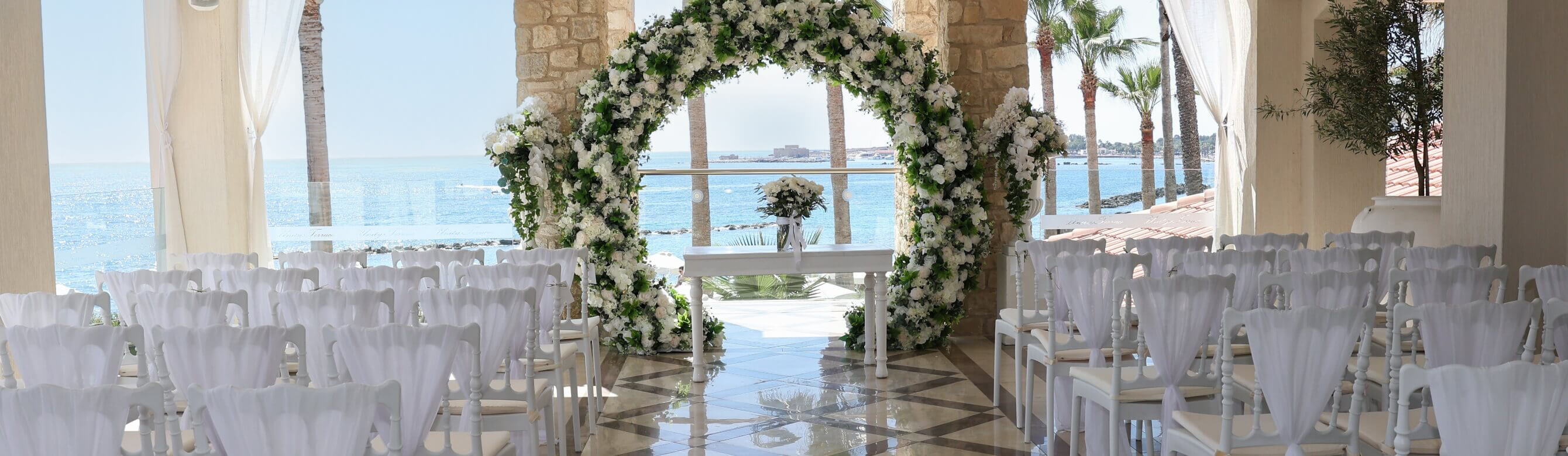 Book your wedding day in Alexander The Great Beach Hotel Paphos