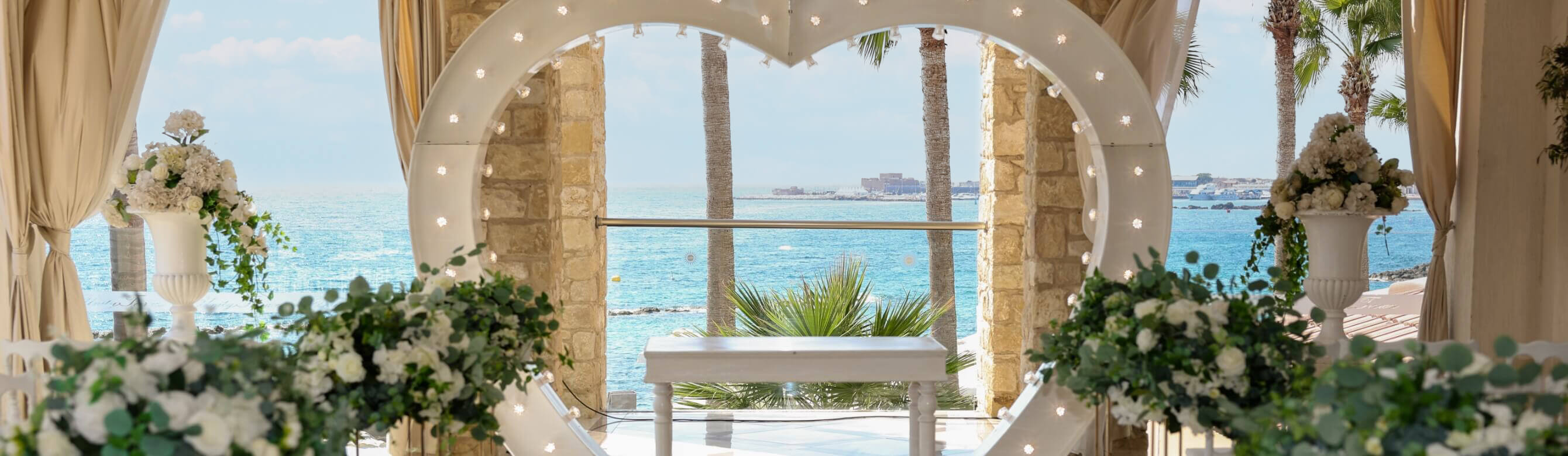 Book your wedding day in Alexander The Great Beach Hotel Paphos