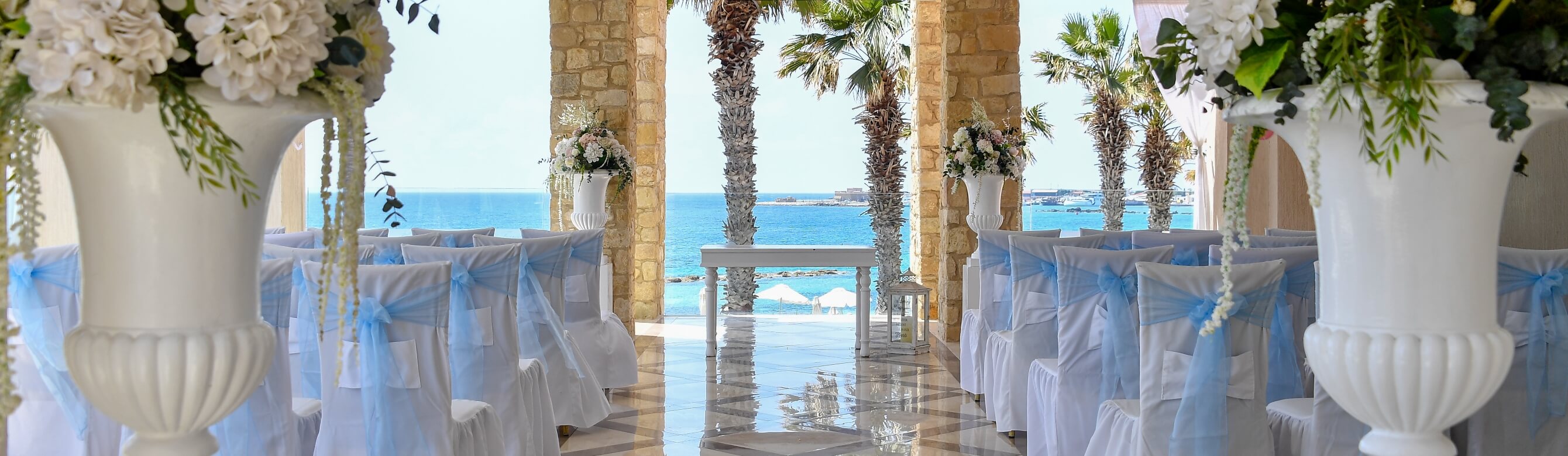 Book your wedding day in Alexander The Great Beach Hotel Paphos