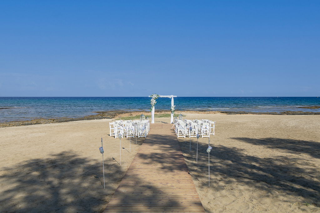 Book your wedding day in Ayia Triada Beach Venue