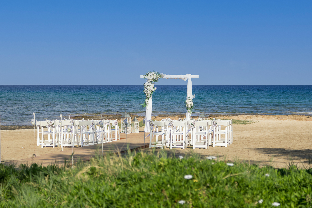 Book your wedding day in Ayia Triada Beach Venue