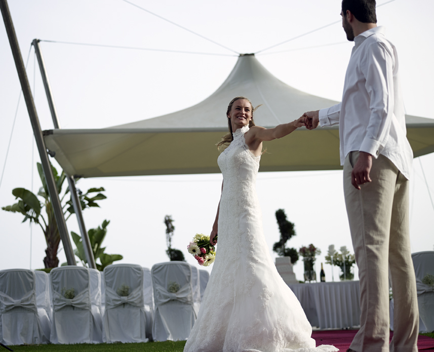 Book your wedding day in Atlantica Miramare Beach Hotel