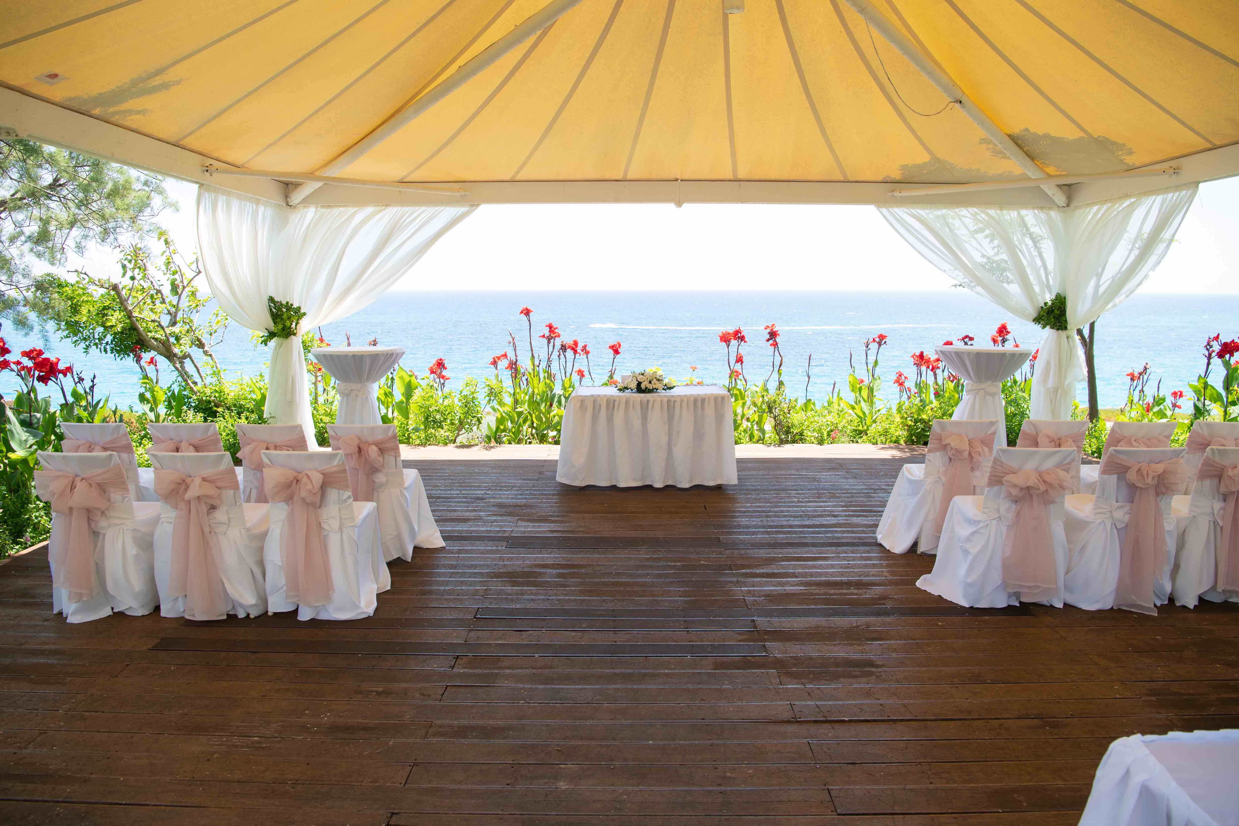 Book your wedding day in Atlantica Sungarden Beach Hotel