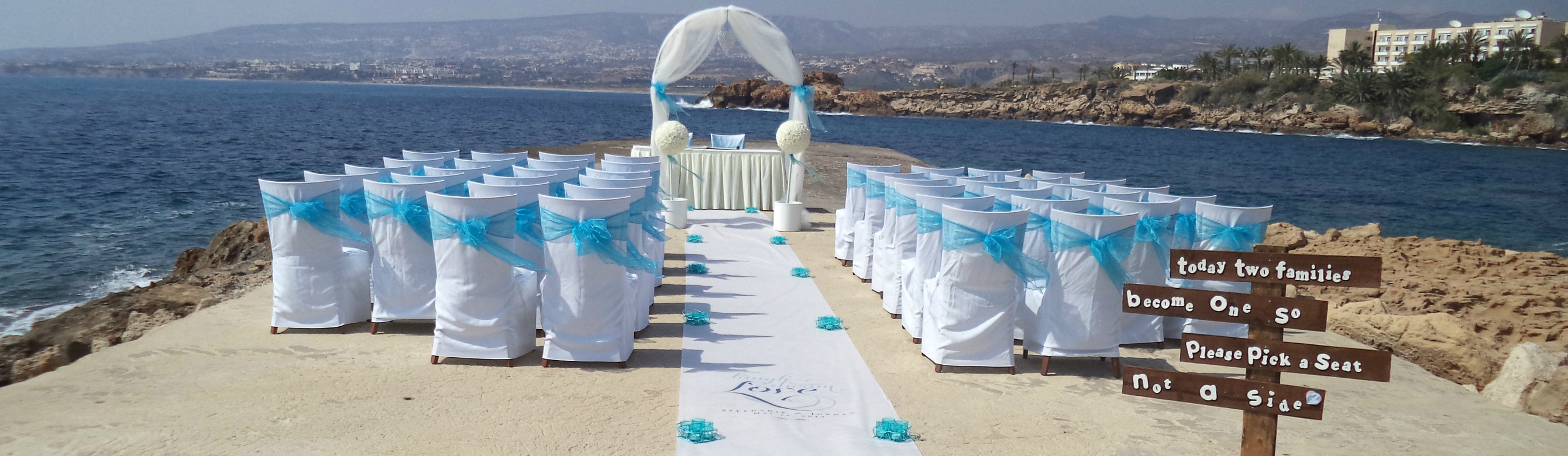 Book your wedding day in Cynthiana Beach Hotel Paphos