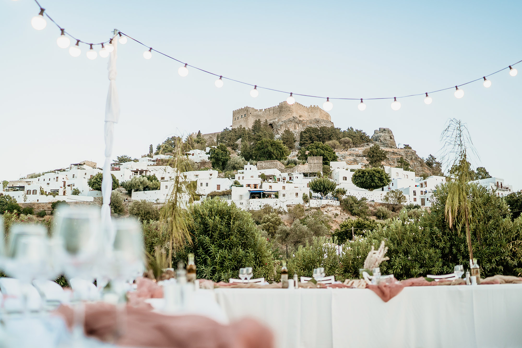 Book your wedding day in Lindos Beach