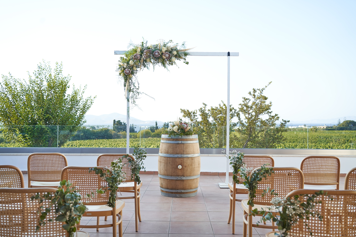 Book your wedding day in Ktima Akrani - Triantafyllopoulos Winery