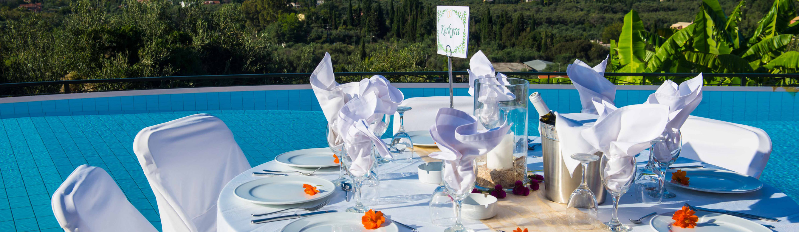 Book your wedding day in Villa Regina Rossa Corfu