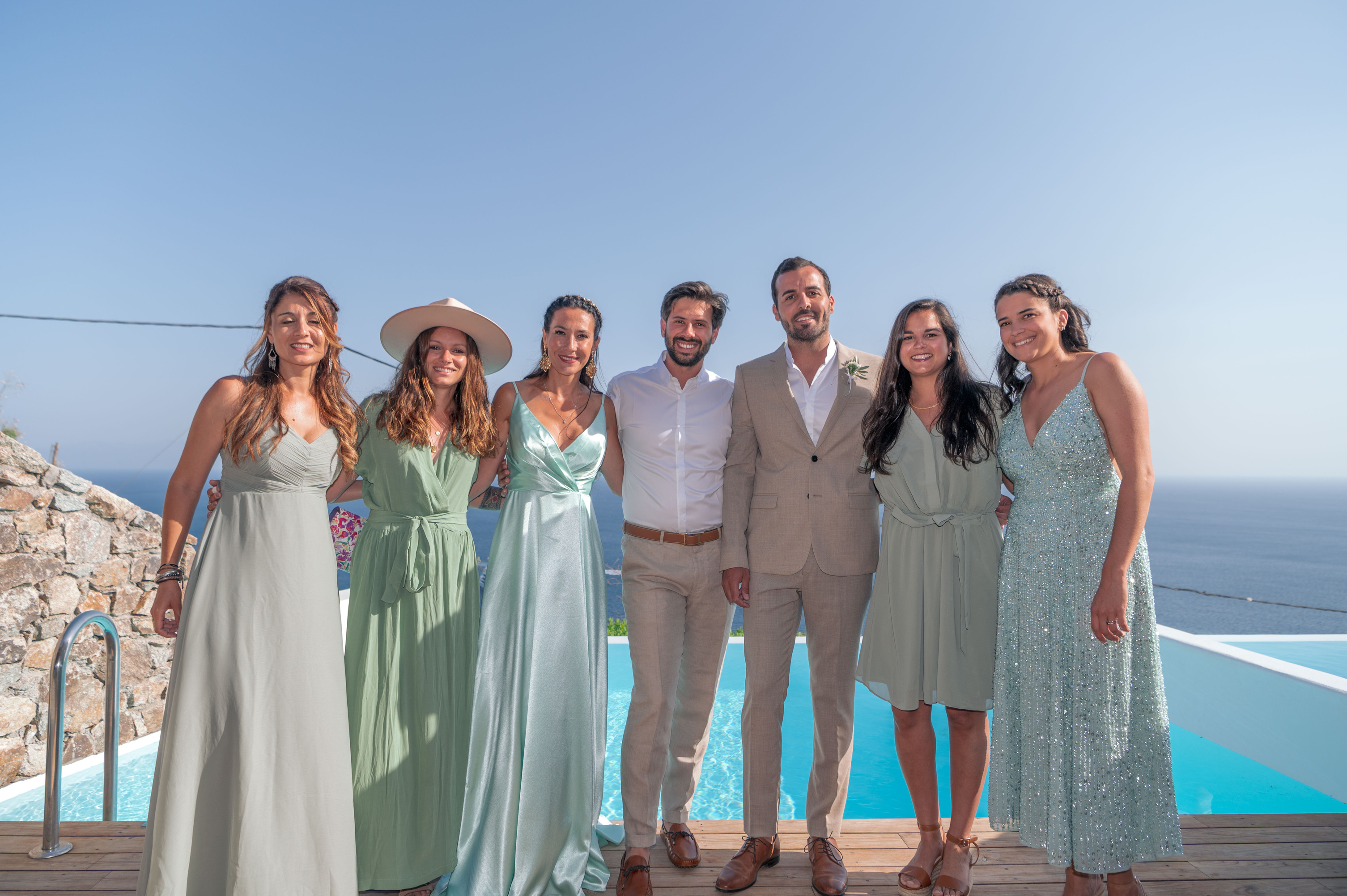 Book your wedding day in Alissachni Mykonos