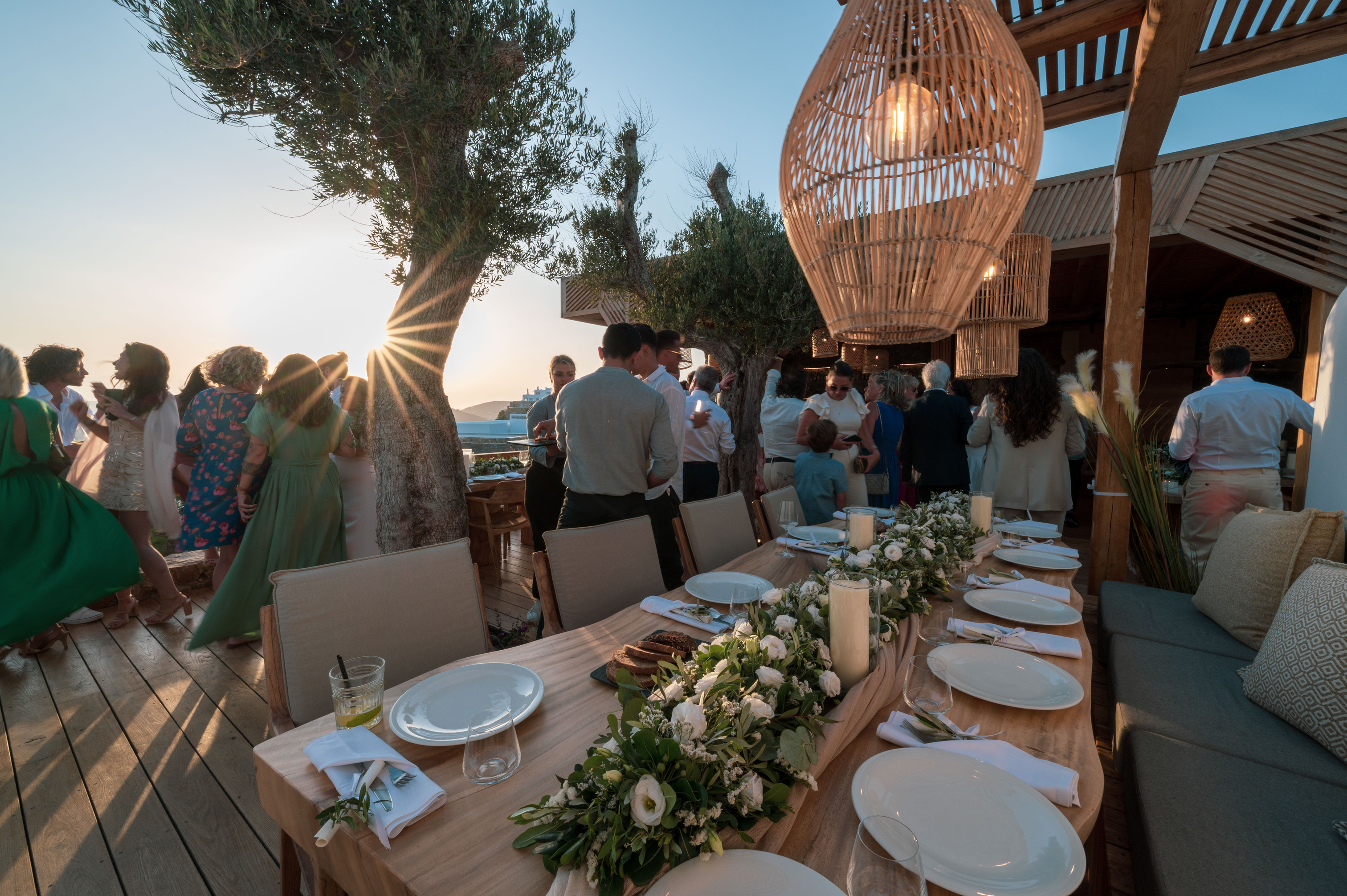 Book your wedding day in Alissachni Mykonos