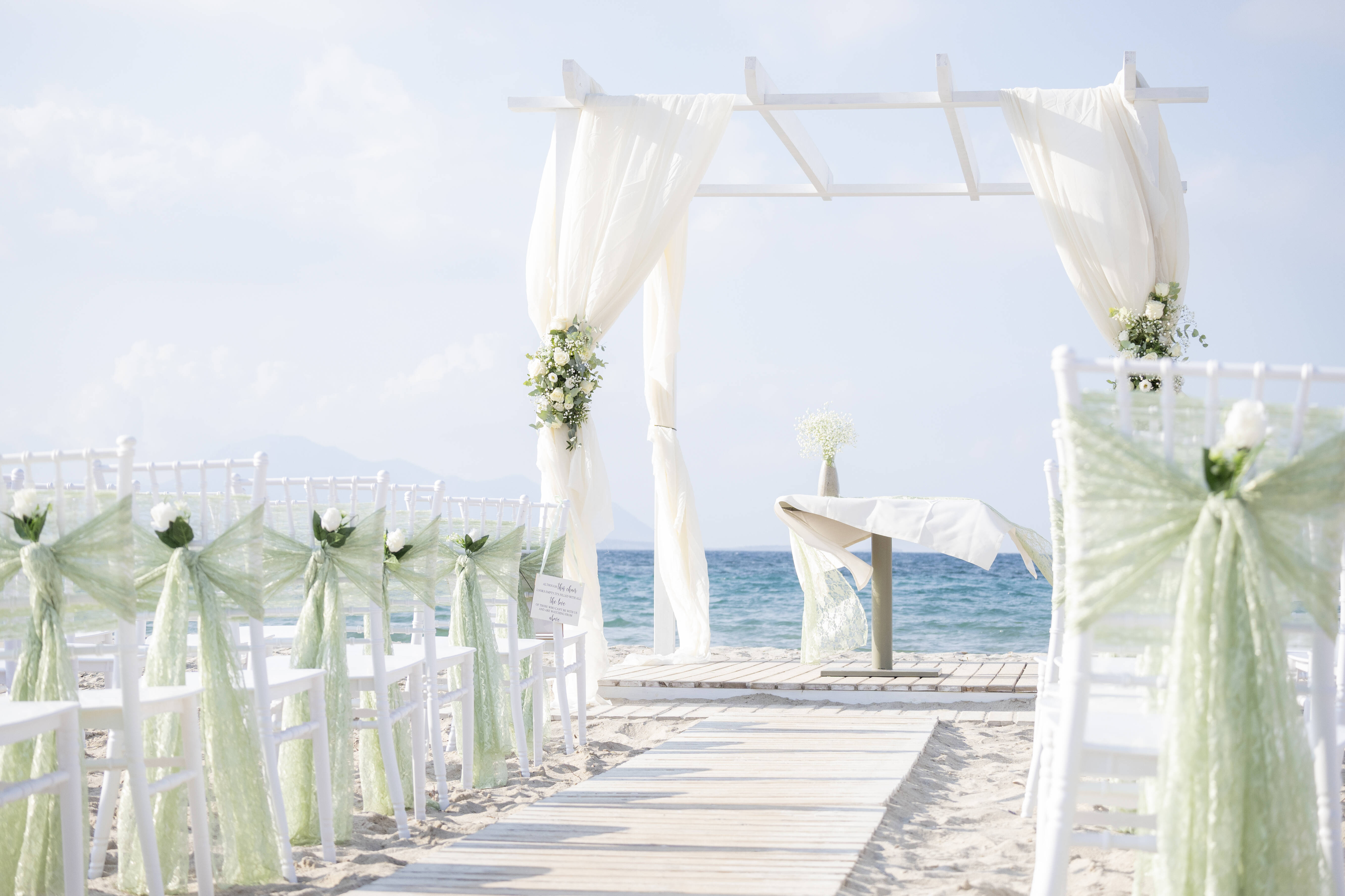 Book your wedding day in Atlantica Marmari Beach Kos