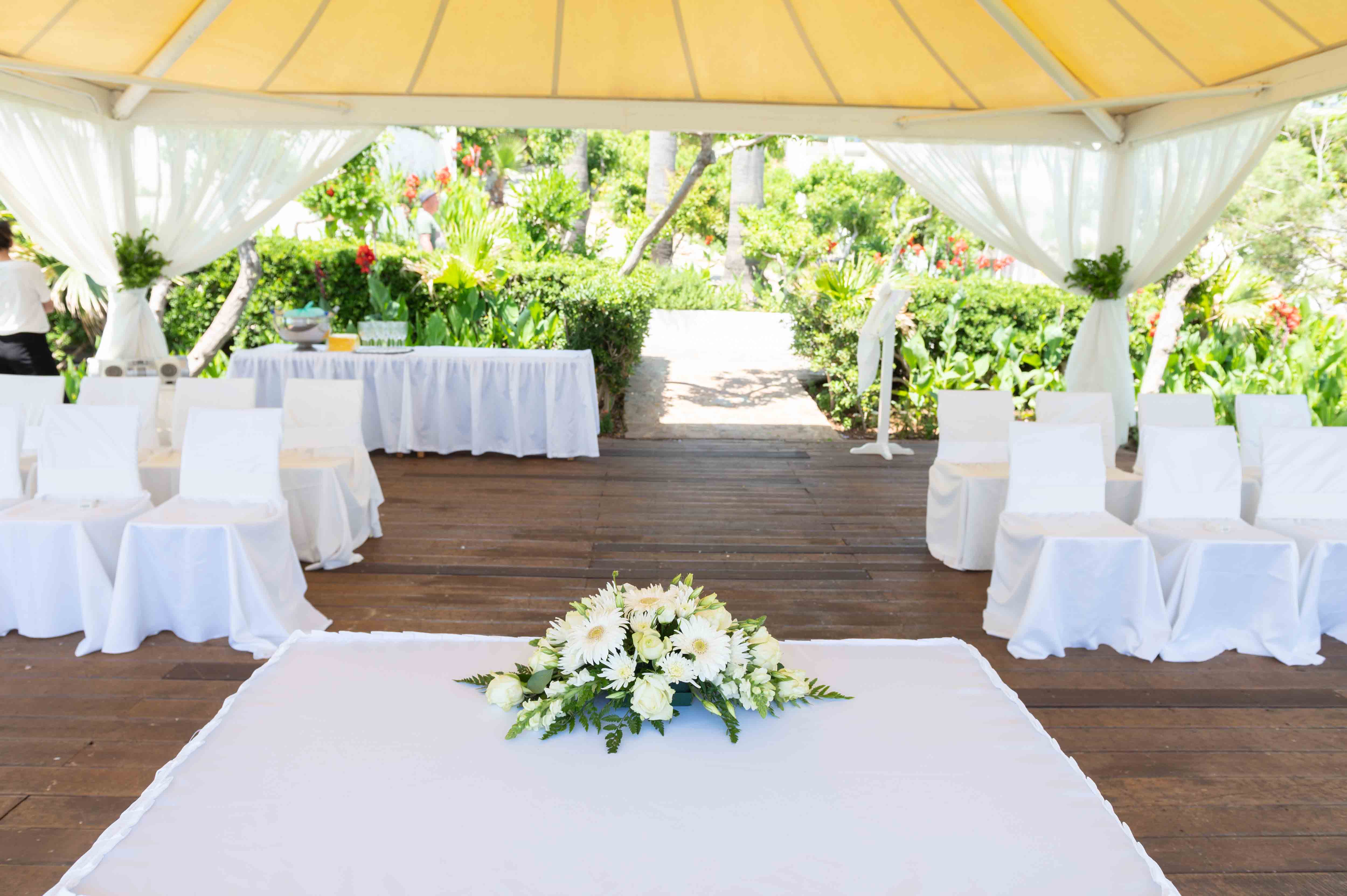 Book your wedding day in Atlantica Sungarden Beach Hotel