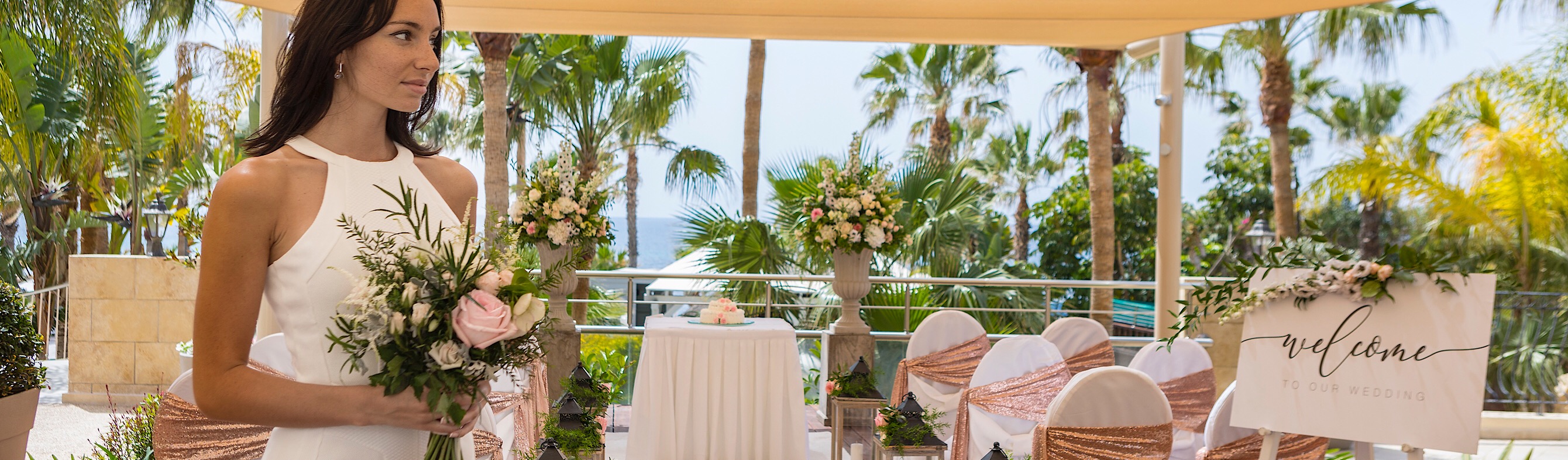 Book your wedding day in Aquamare Beach Hotel & Spa Paphos