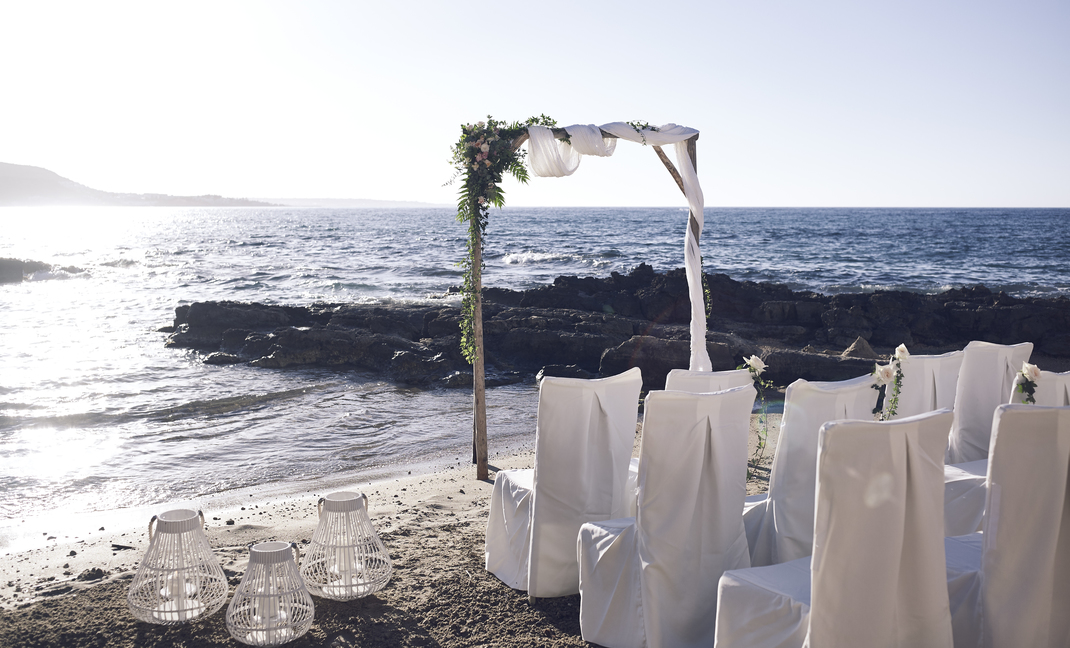 Book your wedding day in Ikaros Beach Luxury Resort & Spa