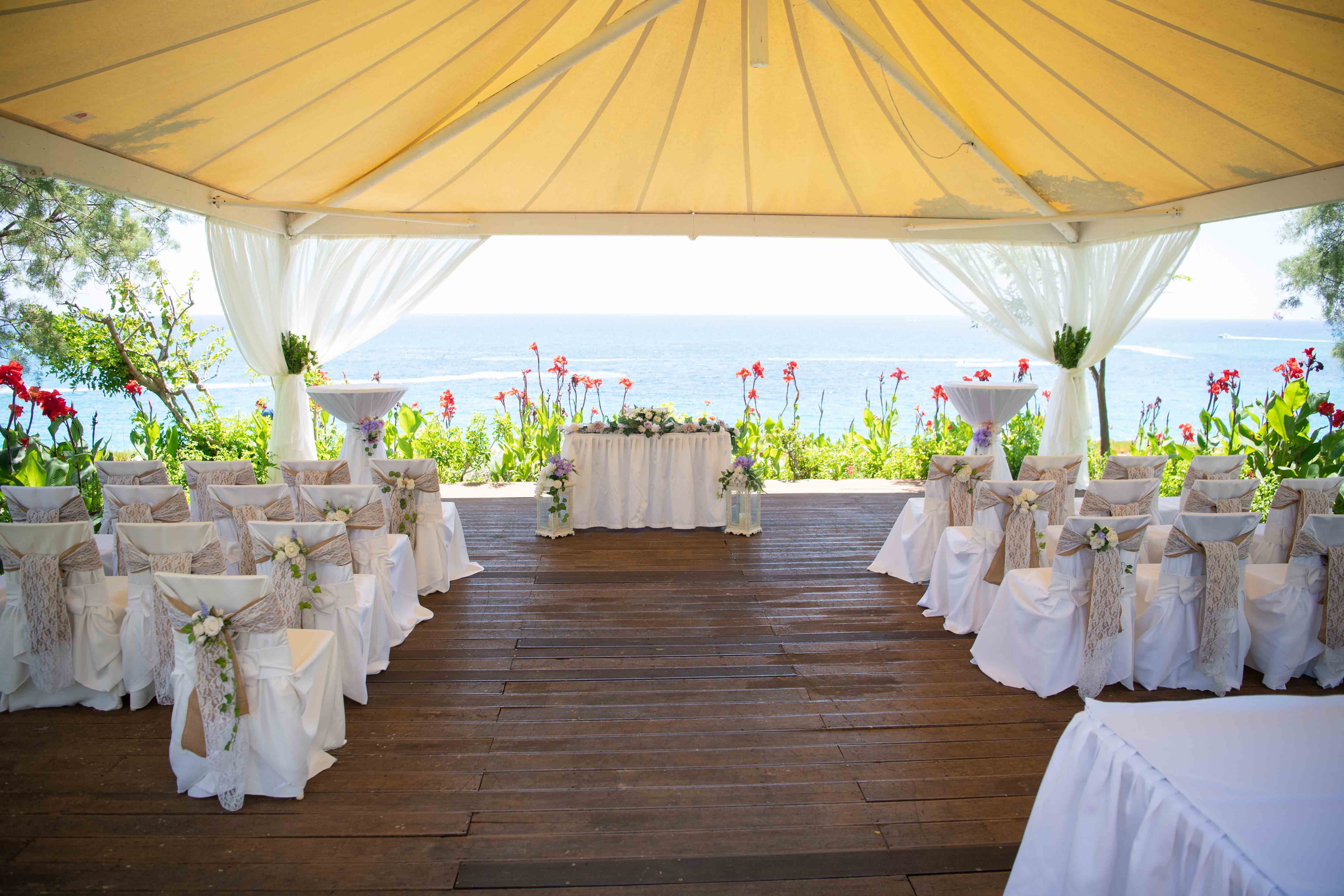 Book your wedding day in Atlantica Sungarden Beach Hotel