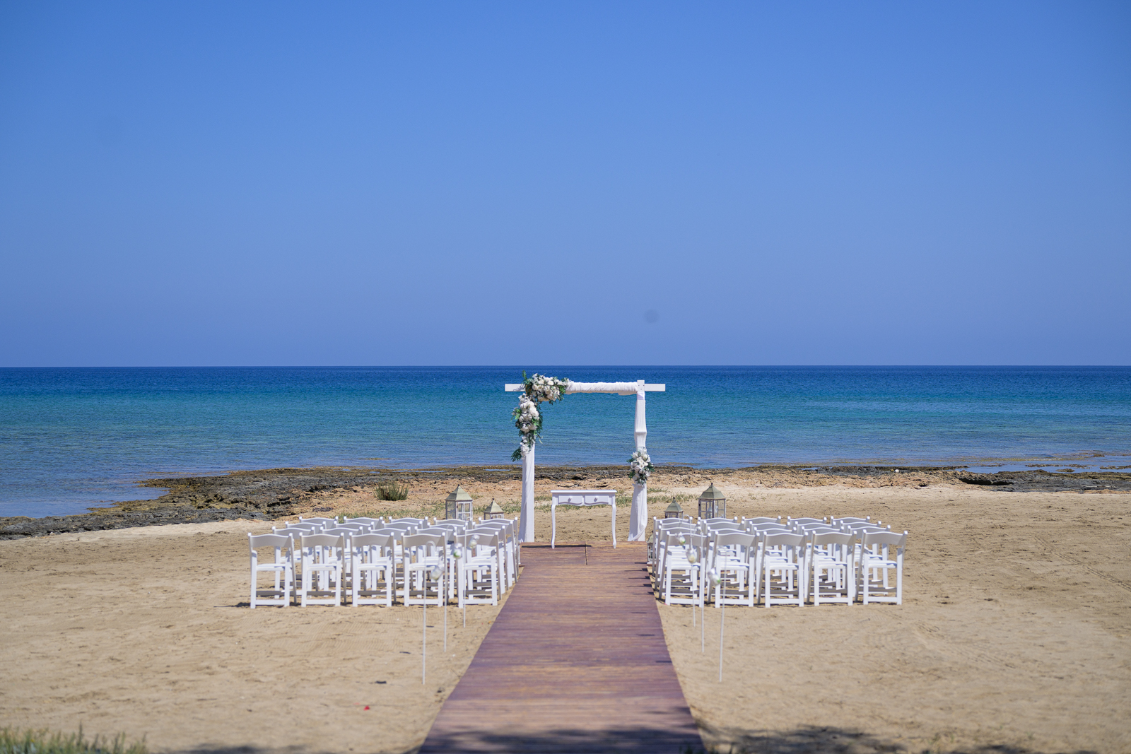 Book your wedding day in Ayia Triada Beach Venue