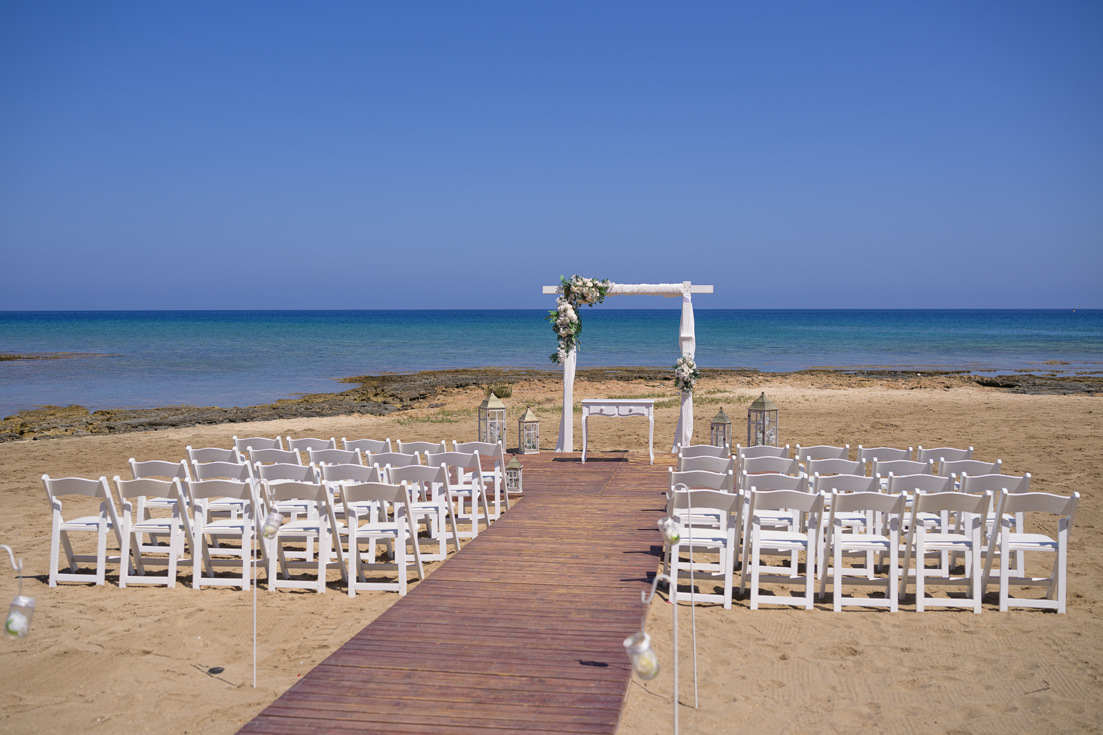 Book your wedding day in Ayia Triada Beach Venue