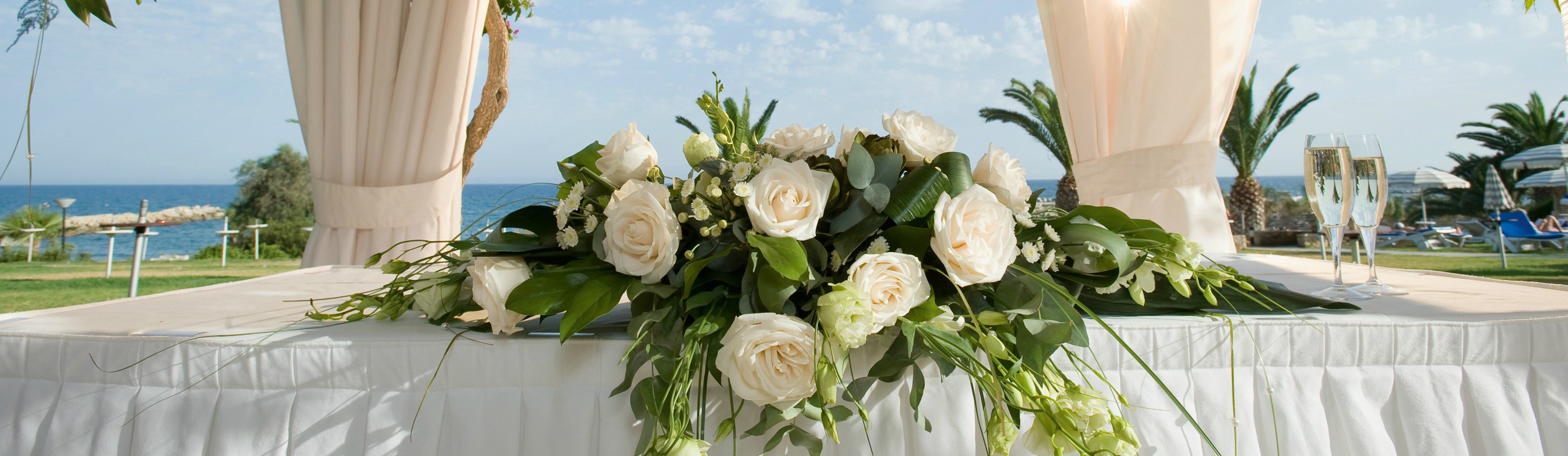 Book your wedding day in Mediterranean Beach Hotel Limassol