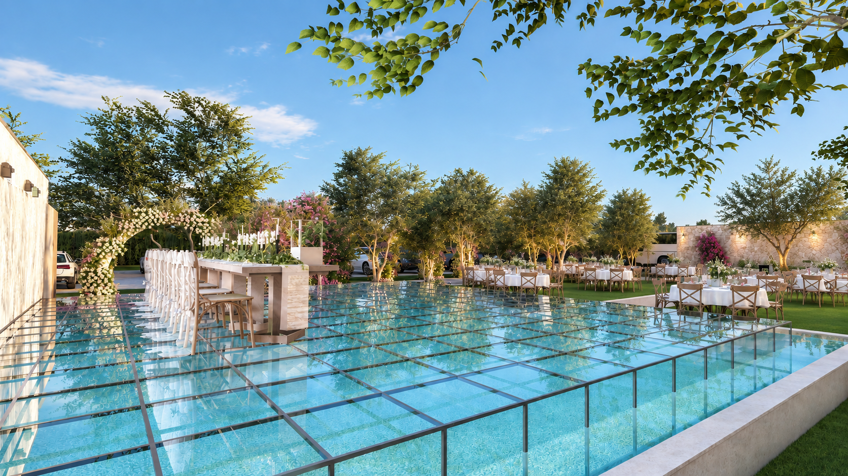 Book your wedding day in Oasis Gardens