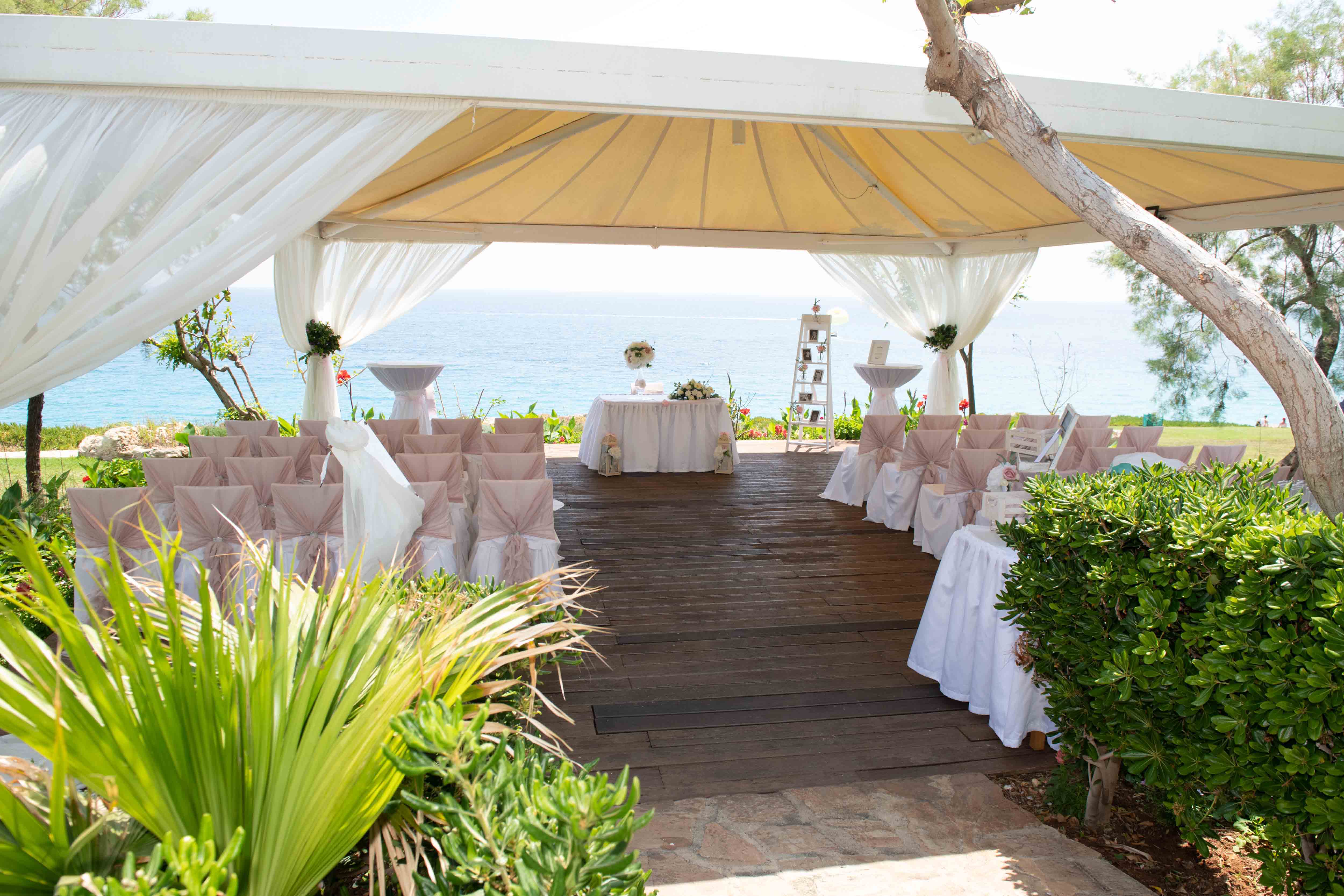 Book your wedding day in Atlantica Sungarden Beach Hotel