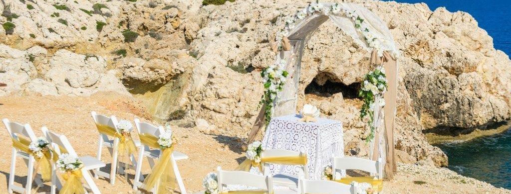 Book your wedding day in Ayii Anargyroi - Blue Lagoon Venue 