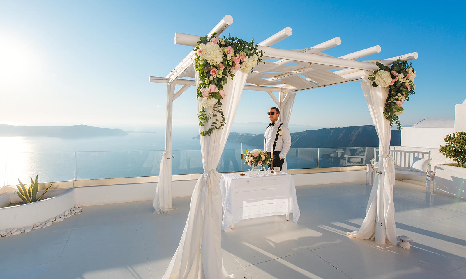 Book your wedding day in Andromeda Villas 