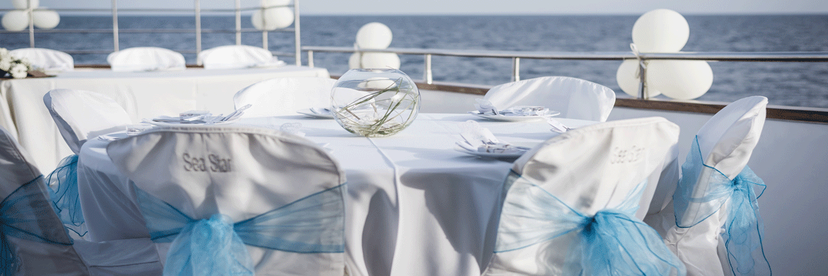 Book your wedding day in A Luxury Yacht Wedding “Ocean Flyer”- Paphos