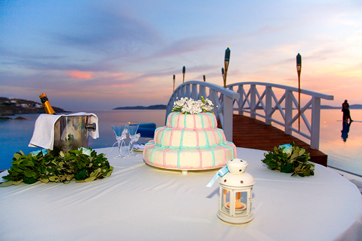 Book your wedding day in Saint John Mykonos Beach Resort
