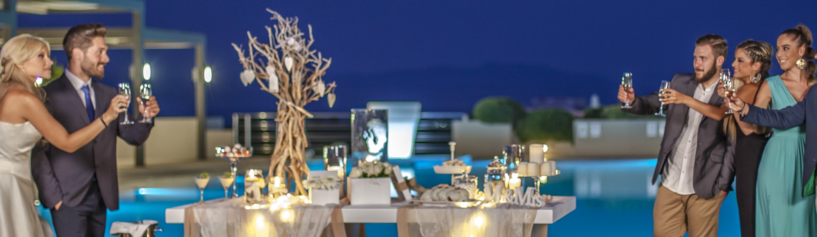Book your wedding day in Kipriotis Aqualand Hotel Kos