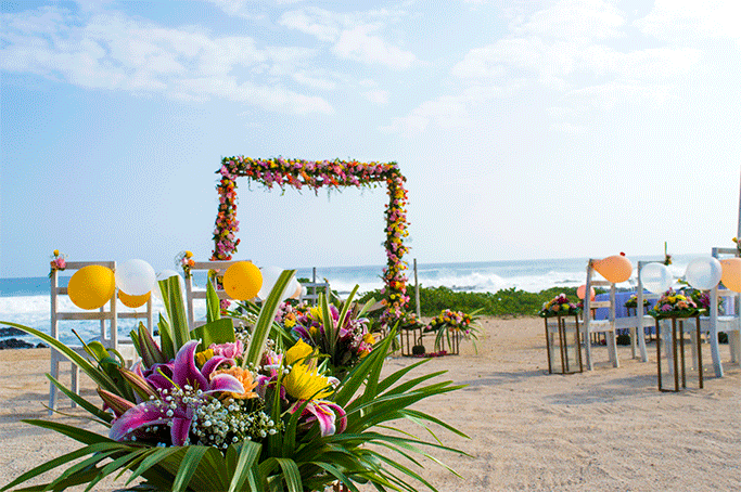 Book your wedding day in Shanti Maurice Resort & Spa